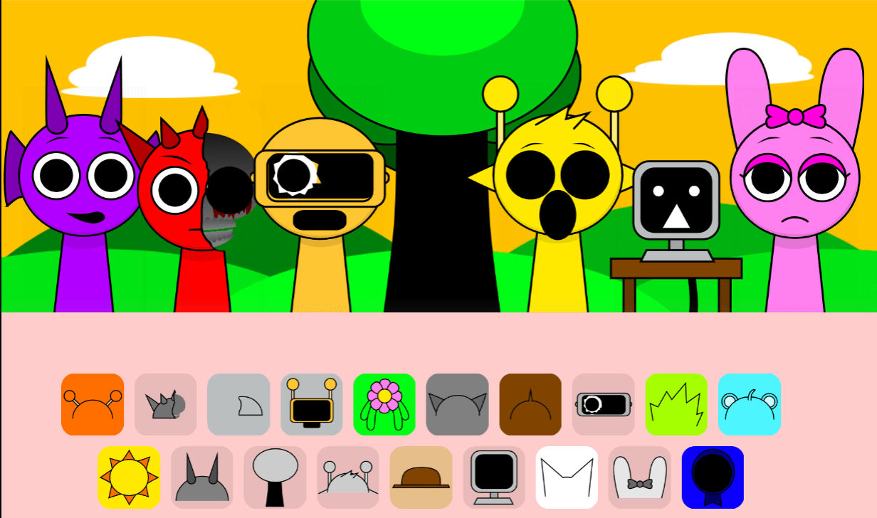 스프 런키 1 단계 무료 게임 하기 🌟 지금 무료로 Incredibox Sprunki를 플레이하세요!