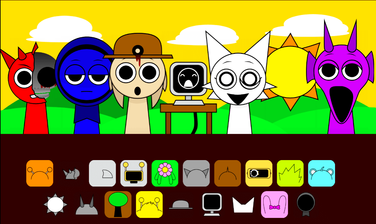 스프 런키 1 단계 무료 게임 하기 🌟 지금 무료로 Incredibox Sprunki를 플레이하세요!